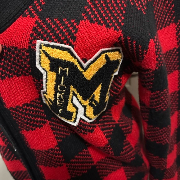 Forever 21 Mickey Mouse Disney Plaid Cardigan 90th Anniversary - Picture 5 of 9